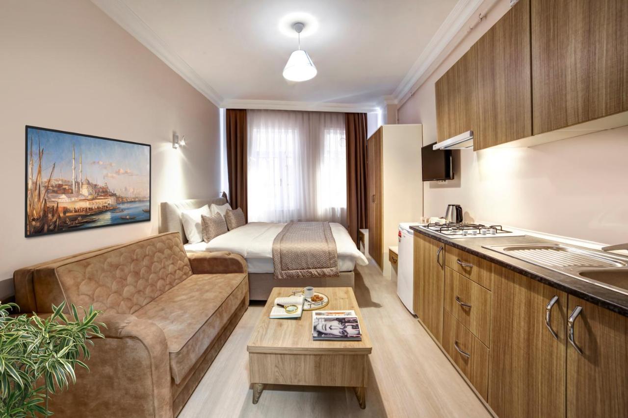 Seven Roses Apart Hotel อิสตันบูล ภายนอก รูปภาพ