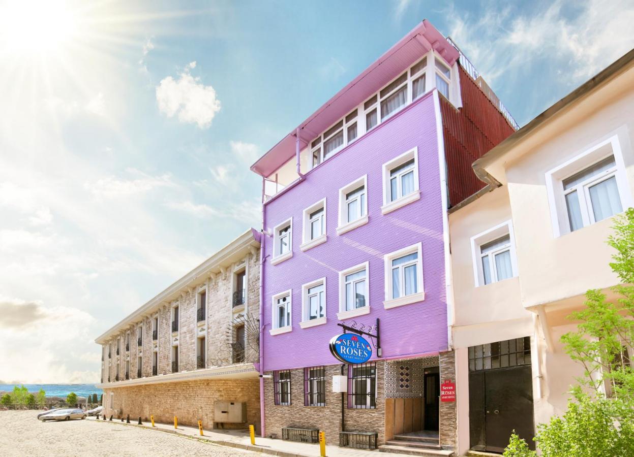 Seven Roses Apart Hotel อิสตันบูล ภายนอก รูปภาพ