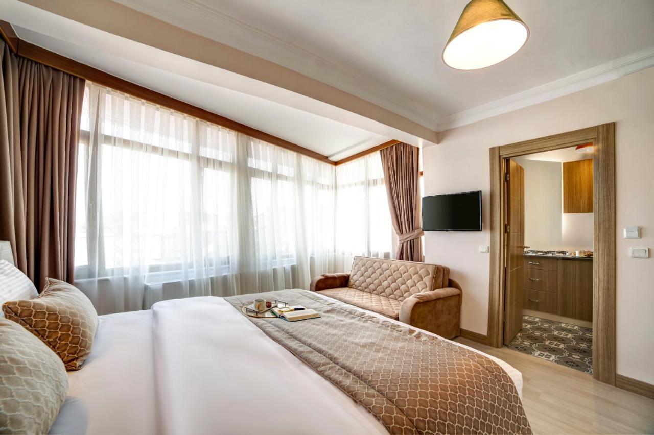 Seven Roses Apart Hotel อิสตันบูล ภายนอก รูปภาพ