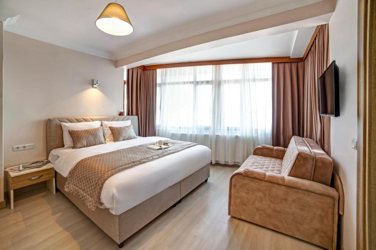 Seven Roses Apart Hotel อิสตันบูล ภายนอก รูปภาพ